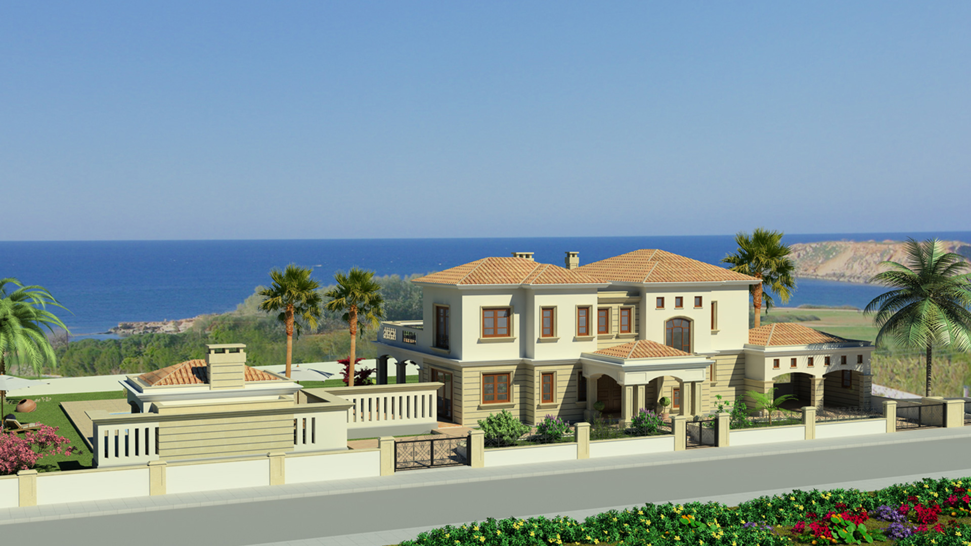 Residential house by the sea from natavel developments