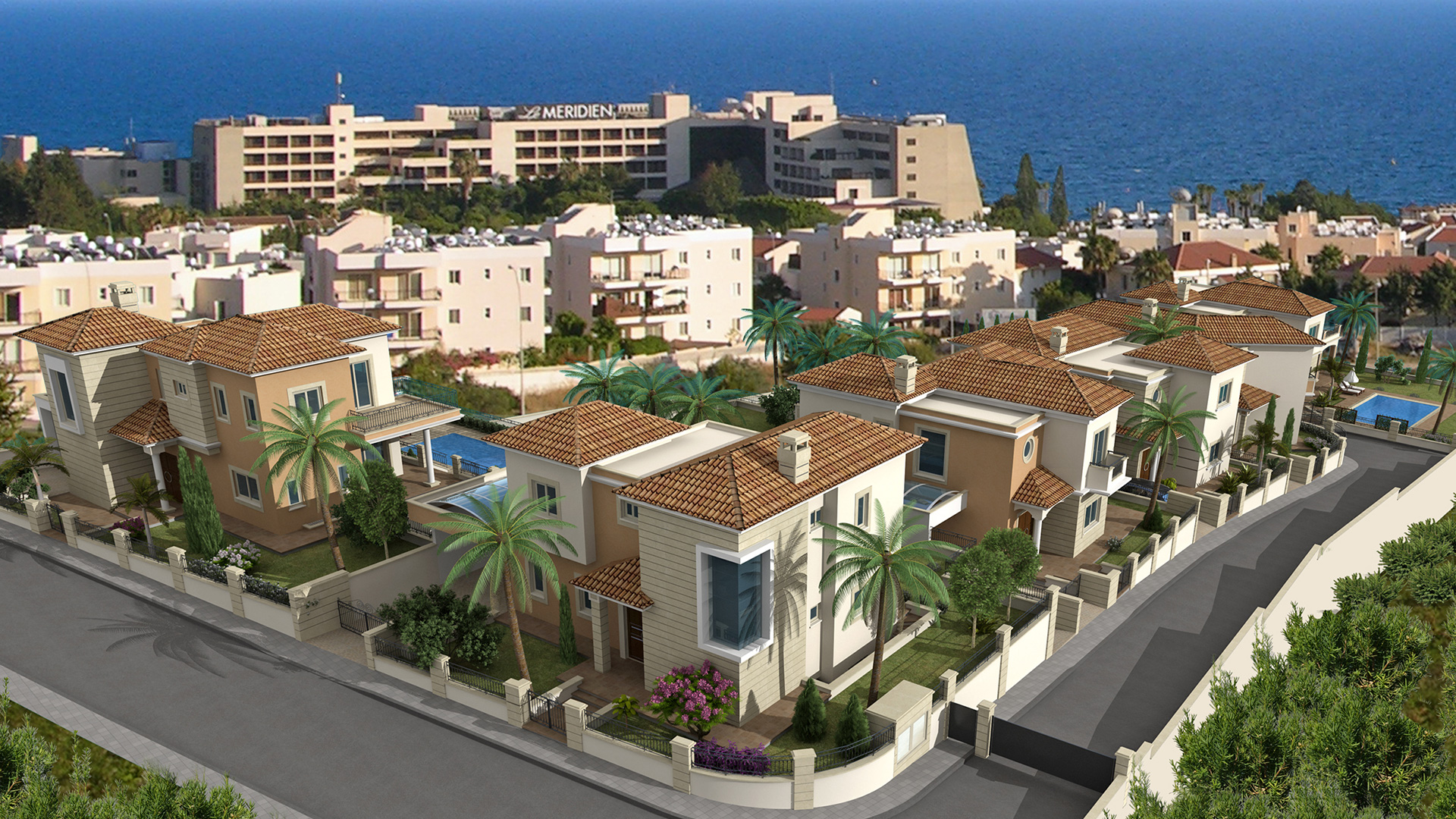 Elite-villas residential complex by chr.athanasiou developments ltd